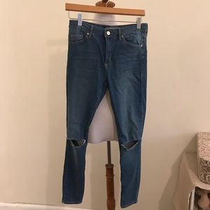 Top Shop Ripped Jeans